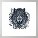Search for tribal wolf posters Native