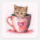 Search for brown tabby cat stickers Kitten