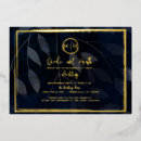 Search for navy blue and grey wedding invitations Minimal
