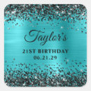 Search for black and turquoise stickers Blue