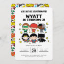 Search for justice invitations Superhero