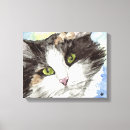 Search for black white canvas prints Pets
