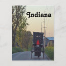 Search for buggy postcards Indiana