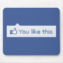 Search for facebook mouse mats Funny