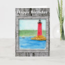 Search for watercolor lighthouse cards Nature