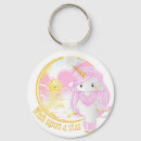 Search for star in circle key rings Blue
