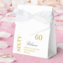 Search for 60th birthday favour boxes Gold