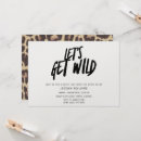 Search for cheetah invitations Party