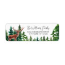 Search for deer return address labels Forest