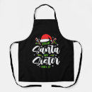 Search for funny sister aprons Merry christmas