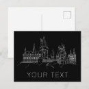 Search for magical castle postcards Jk rowling