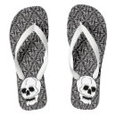 Search for skull flipflops Halloween