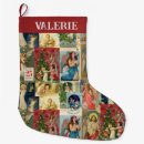 Search for angel christmas stockings Red