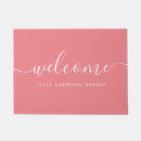 Search for modern doormats Calligraphy