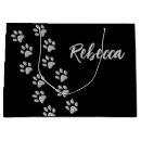 Search for dog paw print gift bags Design