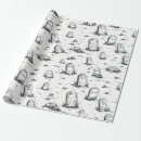 Search for graveyard wrapping paper Tombstones