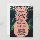 Search for palm trees baby shower invitations Typography