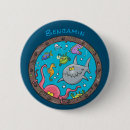 Search for underwater creatures badges Octopus