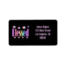 Search for blessed return address labels Religious