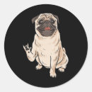 Search for pug dog stickers Heart