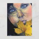 Search for fall faery postcards Leaves