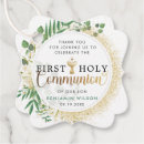 Search for communion thank you tags First holy communion
