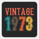 Search for made in 1973 stickers Vintage