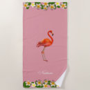 Search for flamingo beach towels Flowers