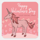 Search for unicorn valentine stickers Magical