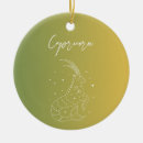 Search for astrology christmas tree decorations Capricorn