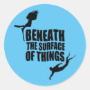 Search for deep sea diving stickers Underwater exploration