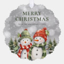 Search for snowman christmas tree decorations Forest