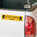Search for sasquatch bumper stickers Funny