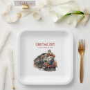 Search for christmas train plates Retro