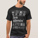 Search for systems administrator tshirts Dad