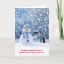 Search for aunt christmas cards Snowman