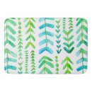 Search for geometric pattern bath mats Green