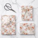 Search for peach floral wrapping paper Feminine