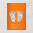 Search for orange silver invitations Metallic