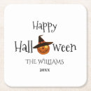 Search for happy halloween coasters Witch