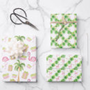 Search for pink flamingo christmas wrapping paper Preppy
