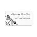 Search for dragonfly return address labels weddings White