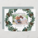Search for peace and love christmas cards White