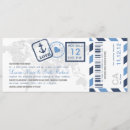 Search for nautical boarding pass invitations Travel