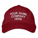 Search for red logo hats Embroidered