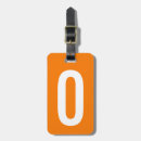 Search for bright luggage tags Orange