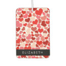 Search for heart car air fresheners Pattern of hearts