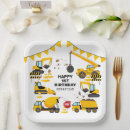 Search for construction paper plates Dump truck