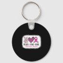 Search for cure breast key rings October