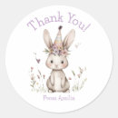 Search for cute rabbit stickers Woodland animal